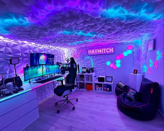 GlowNest Felhő Lámpa