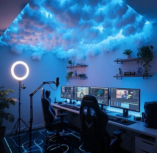 GlowNest Felhő Lámpa