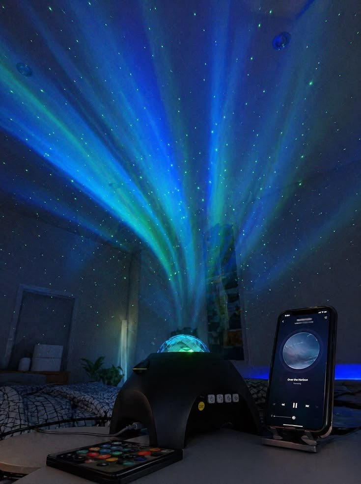 🌌 GlowNest Star Projector – Csillagos Ég Projektor
