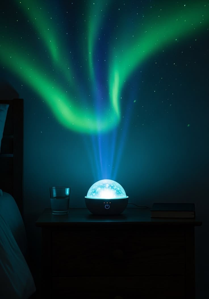 🌌 GlowNest Star Projector – Csillagos Ég Projektor