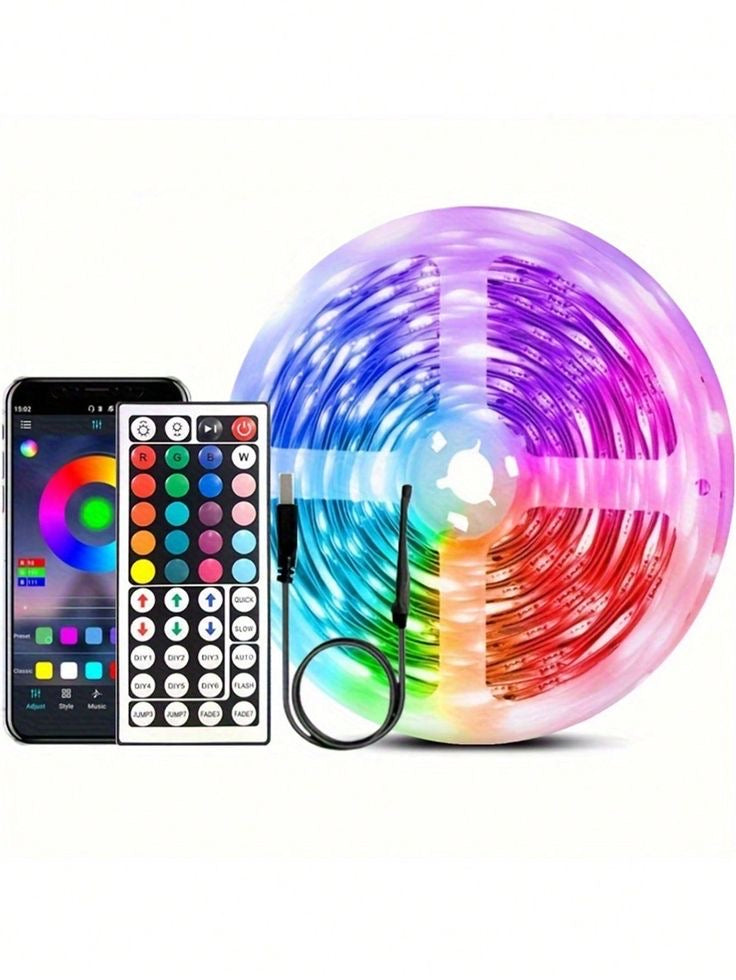 RGB LED szalag – GlowNest hangulatvilágítás